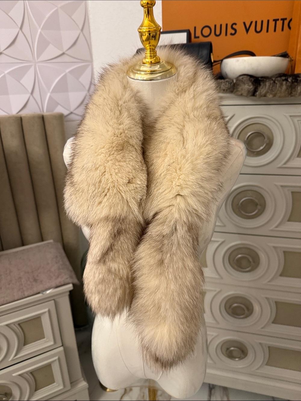 Real Fox fur scarf